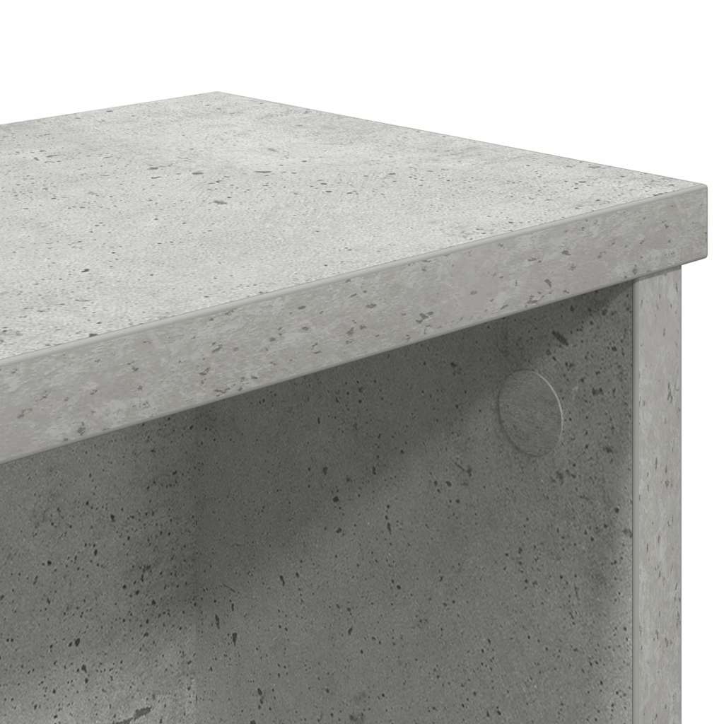 Konyhai állványok egymásra rakható 2 db beton szürke 60x15x16cm