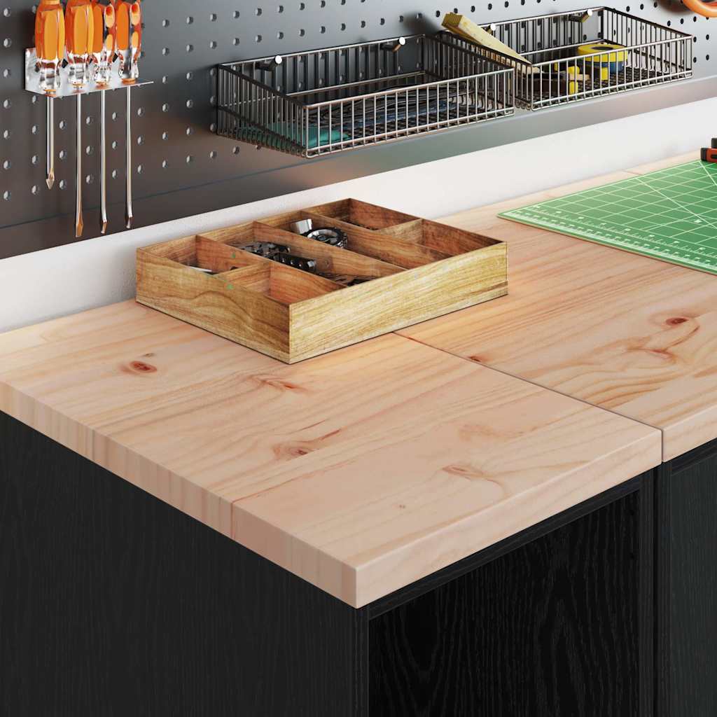 Garázs tárolószekrény fekete 30x51x85 cm tömörfa fenyőfa