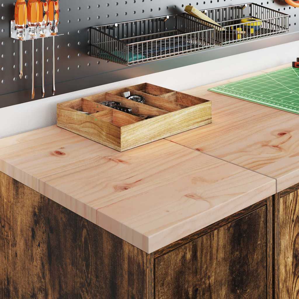 Garázs tárolószekrény füstölt tölgy 30x51x85 cm tömörfa fenyőfa