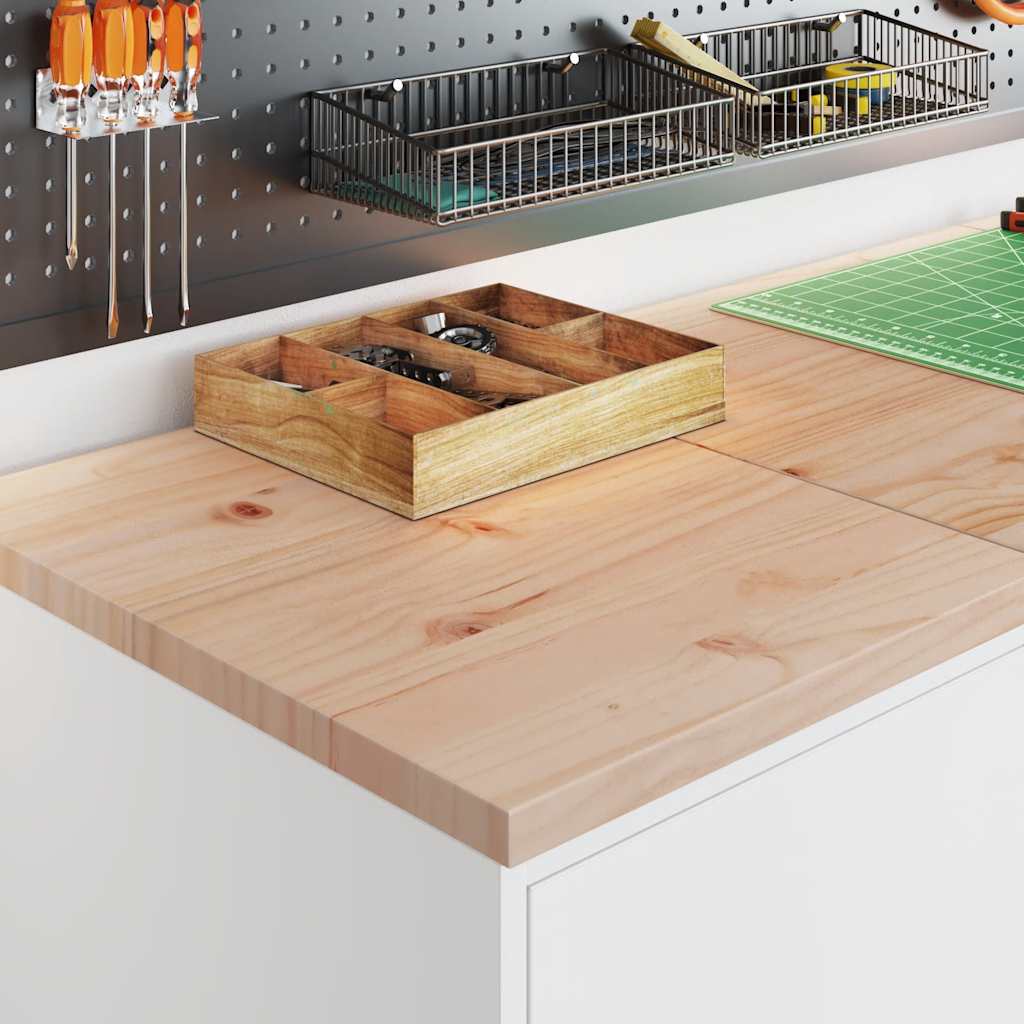 Garázs tárolószekrény fehér 40x51x85 cm tömörfa fenyőfa