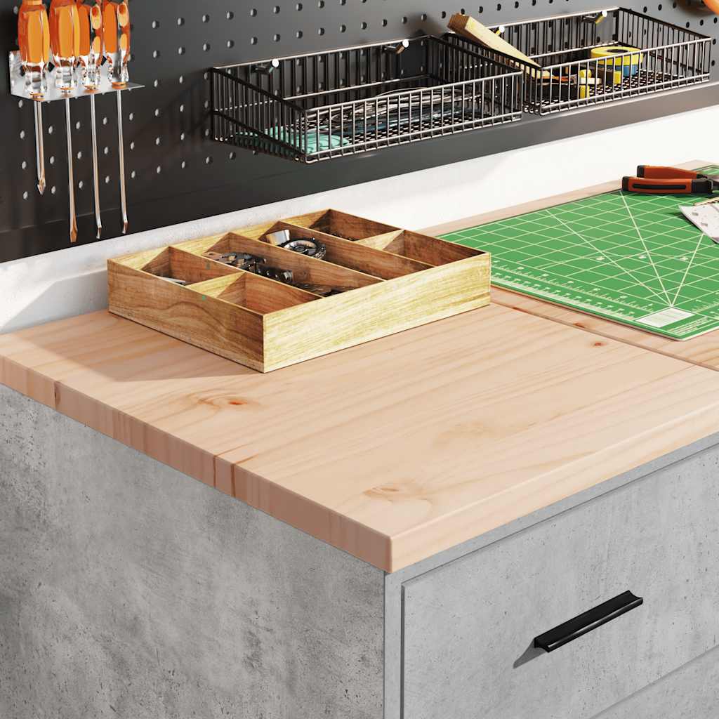 Garázs tárolószekrény beton szürke 40x51x85 cm tömörfa fenyőfa