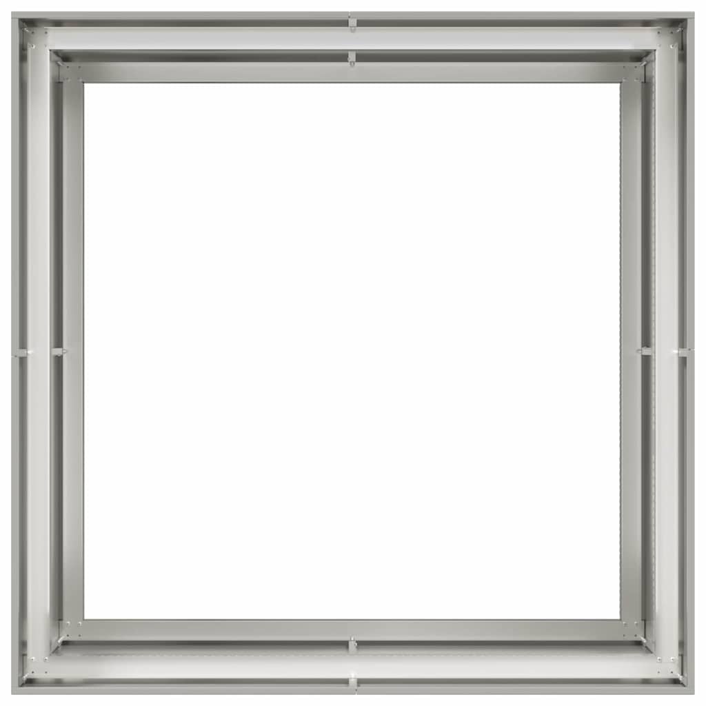 Növénytartó 100x100x80 cm rozsdamentes acél