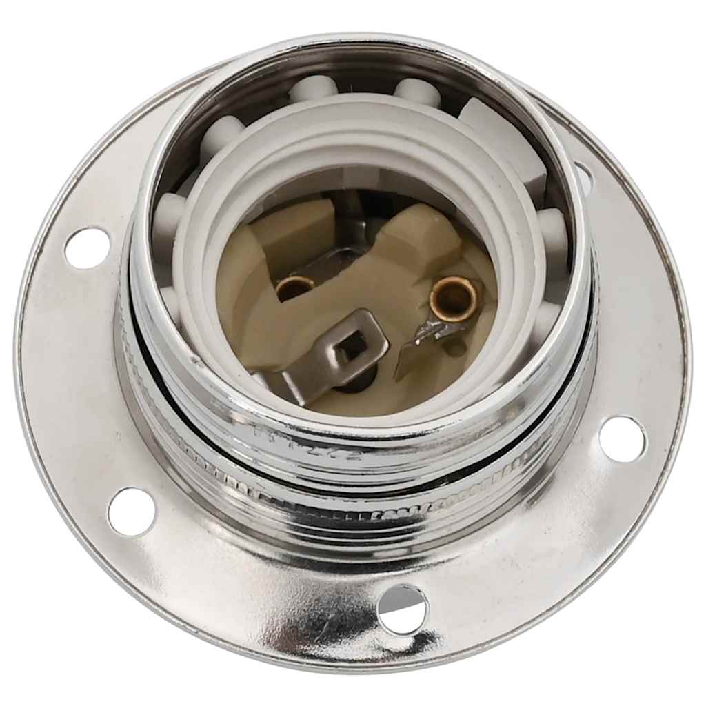 2 db szatén nikkel lámpatartók e27