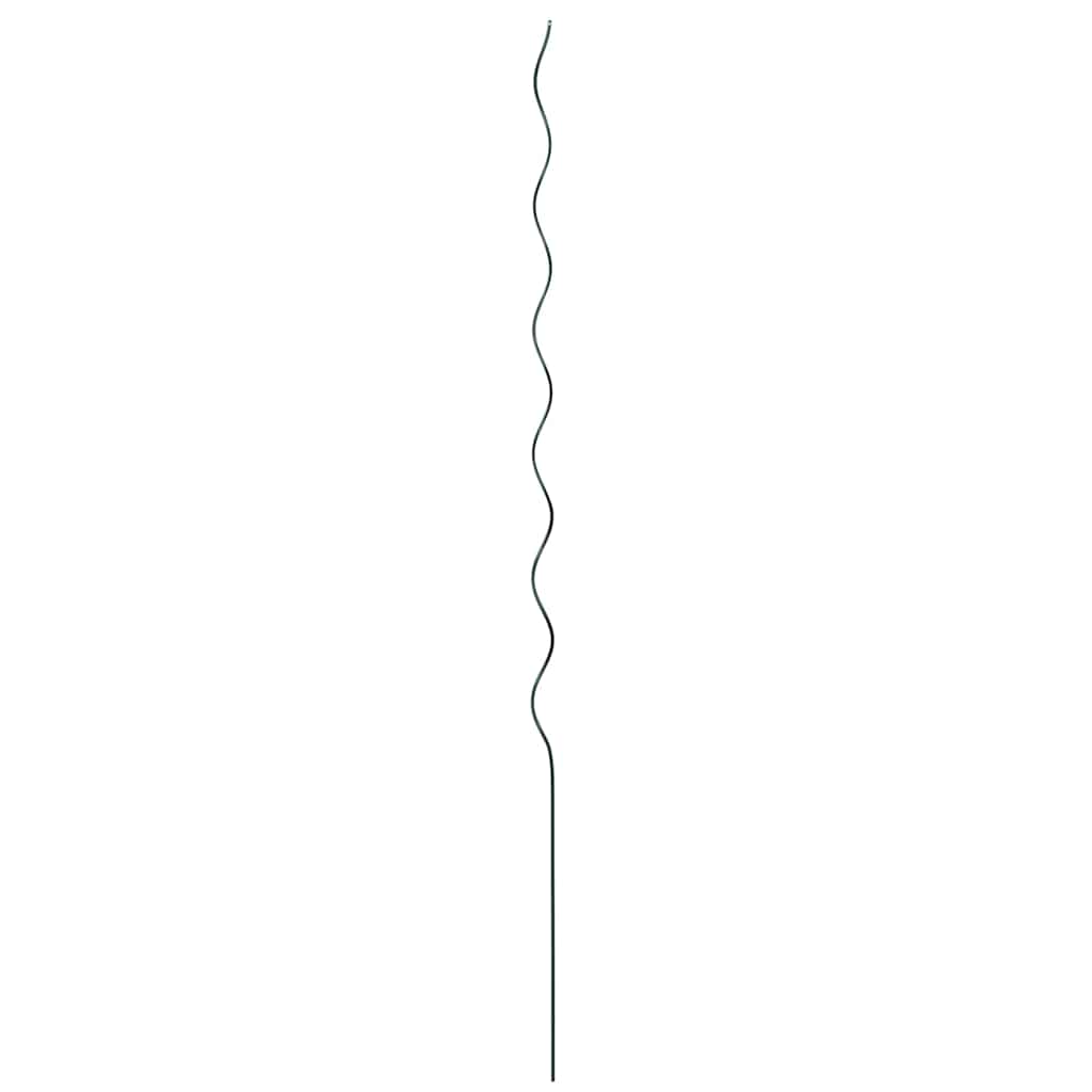 Növénytámogatás 20 pcs zöld 150 x 0,6 x 0,6 cm acél
