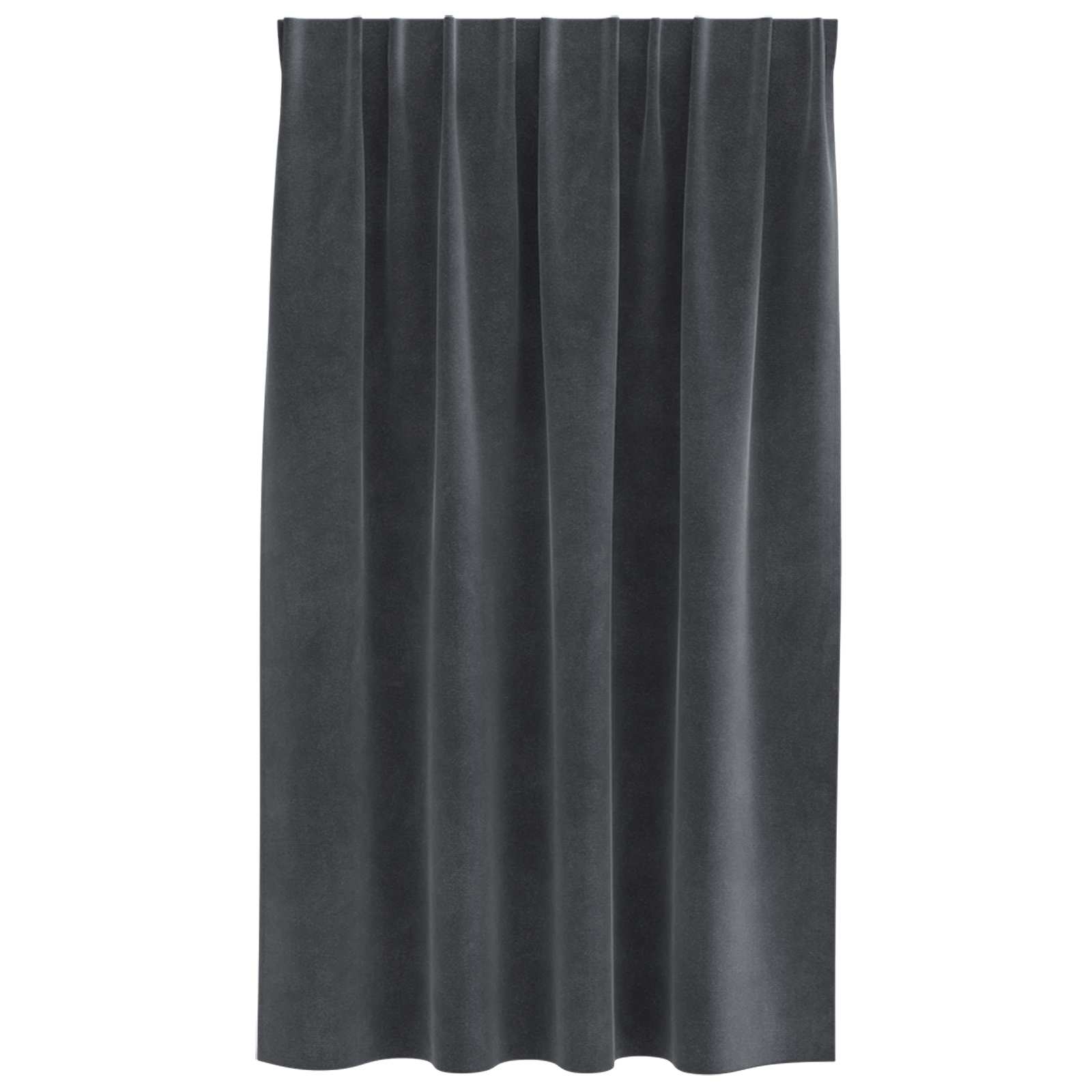 Sötétítő függönyök 2 pcs világosszürke 140 x 140 cm bársony