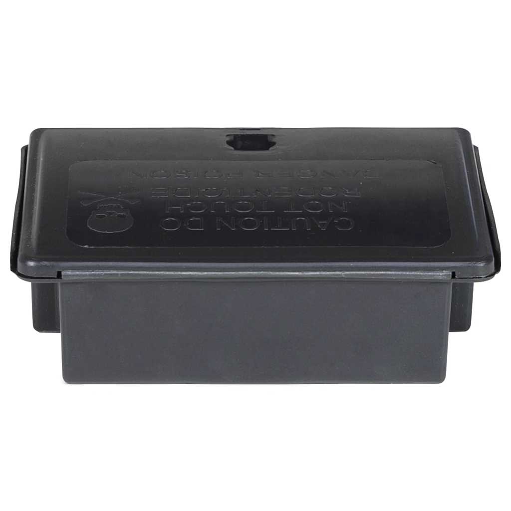 5 db fekete egérfogó 13x10x4 cm