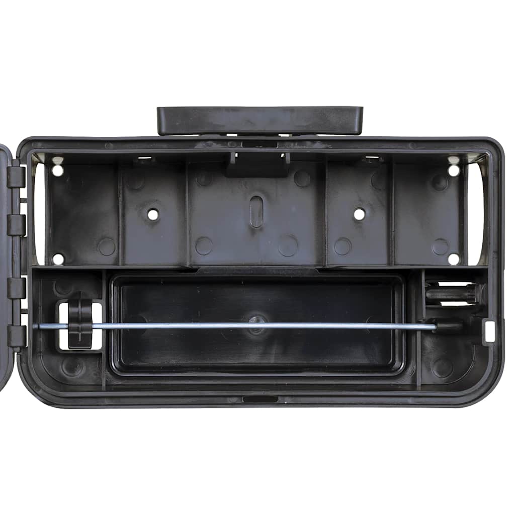 4 db fekete egérfogó 22x12,5x7,5 cm