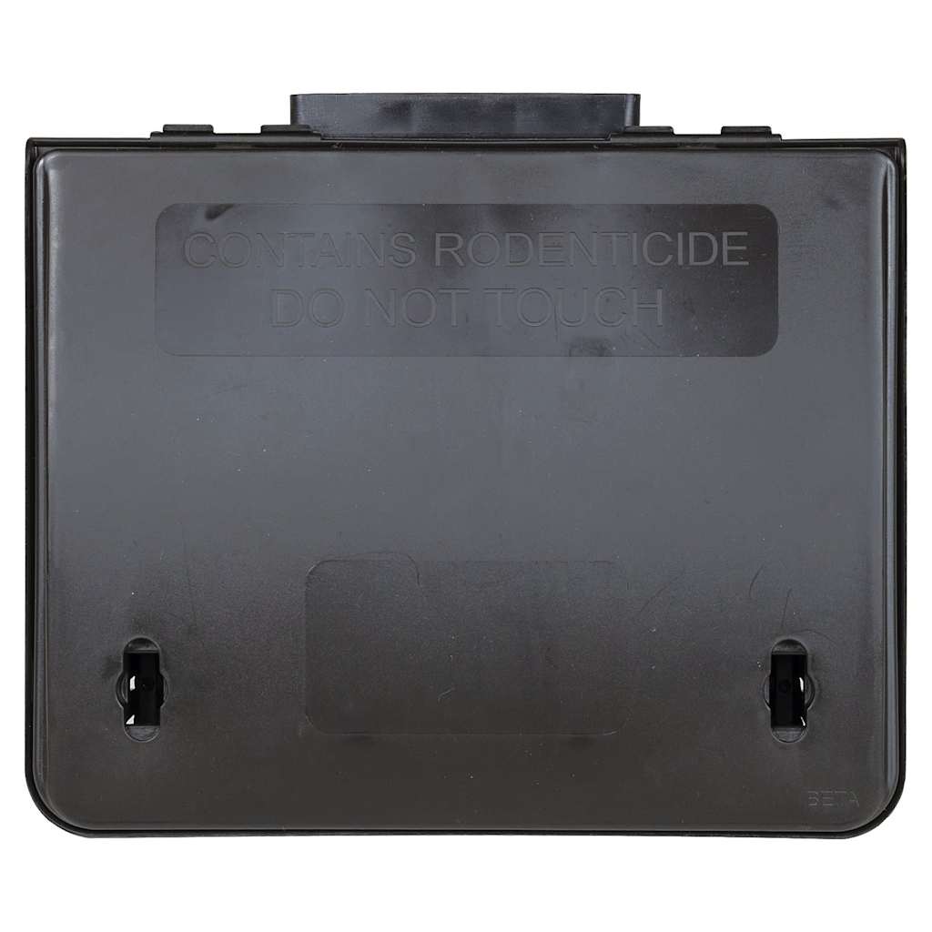 4 db fekete egérfogó 23x19x9,5 cm