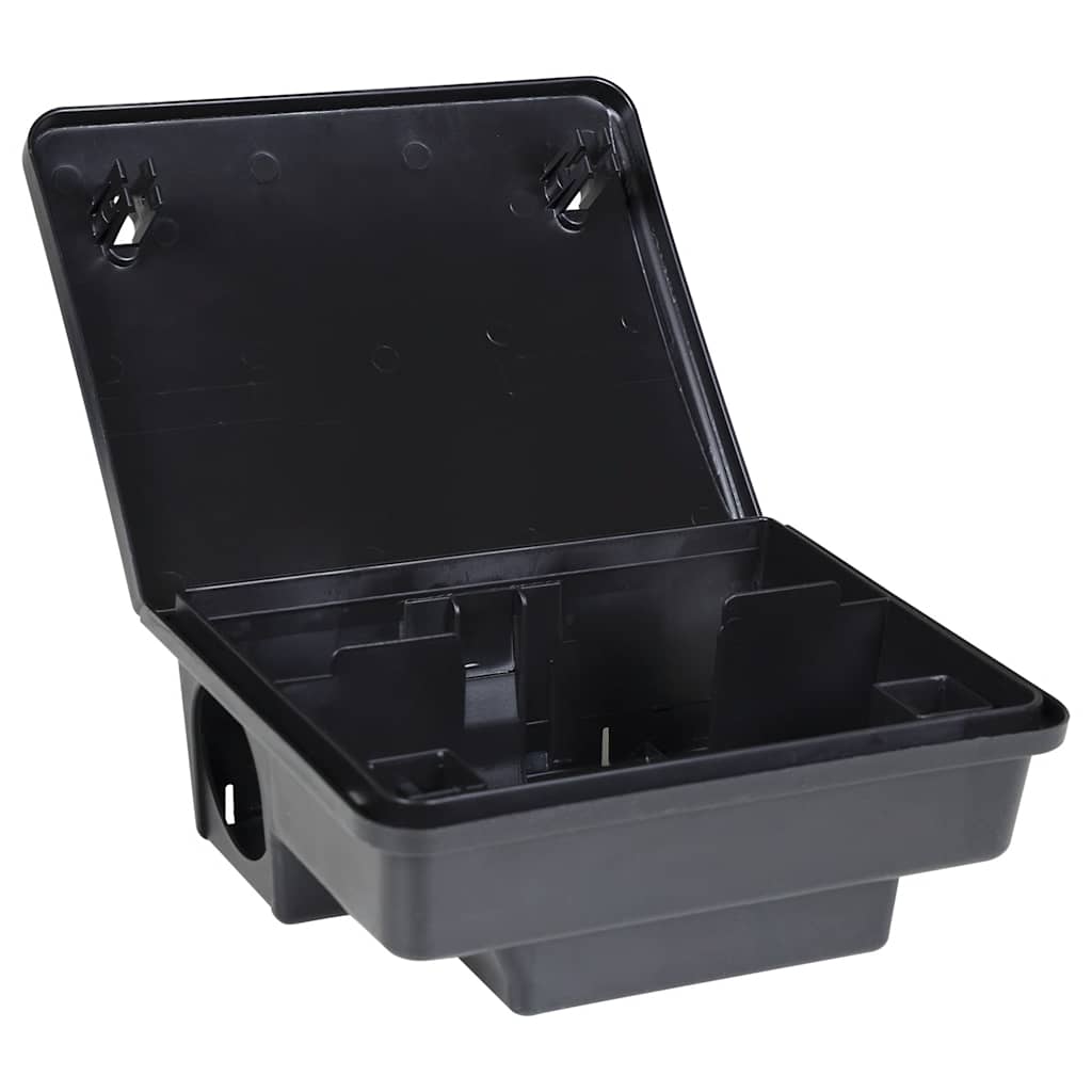 6 db fekete egérfogó 23x19x9,5 cm