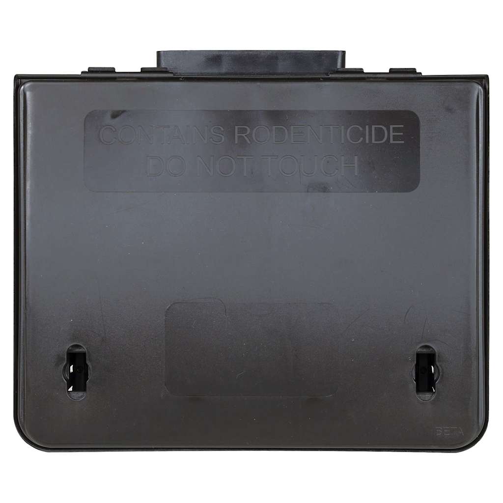 6 db fekete egérfogó 23x19x9,5 cm