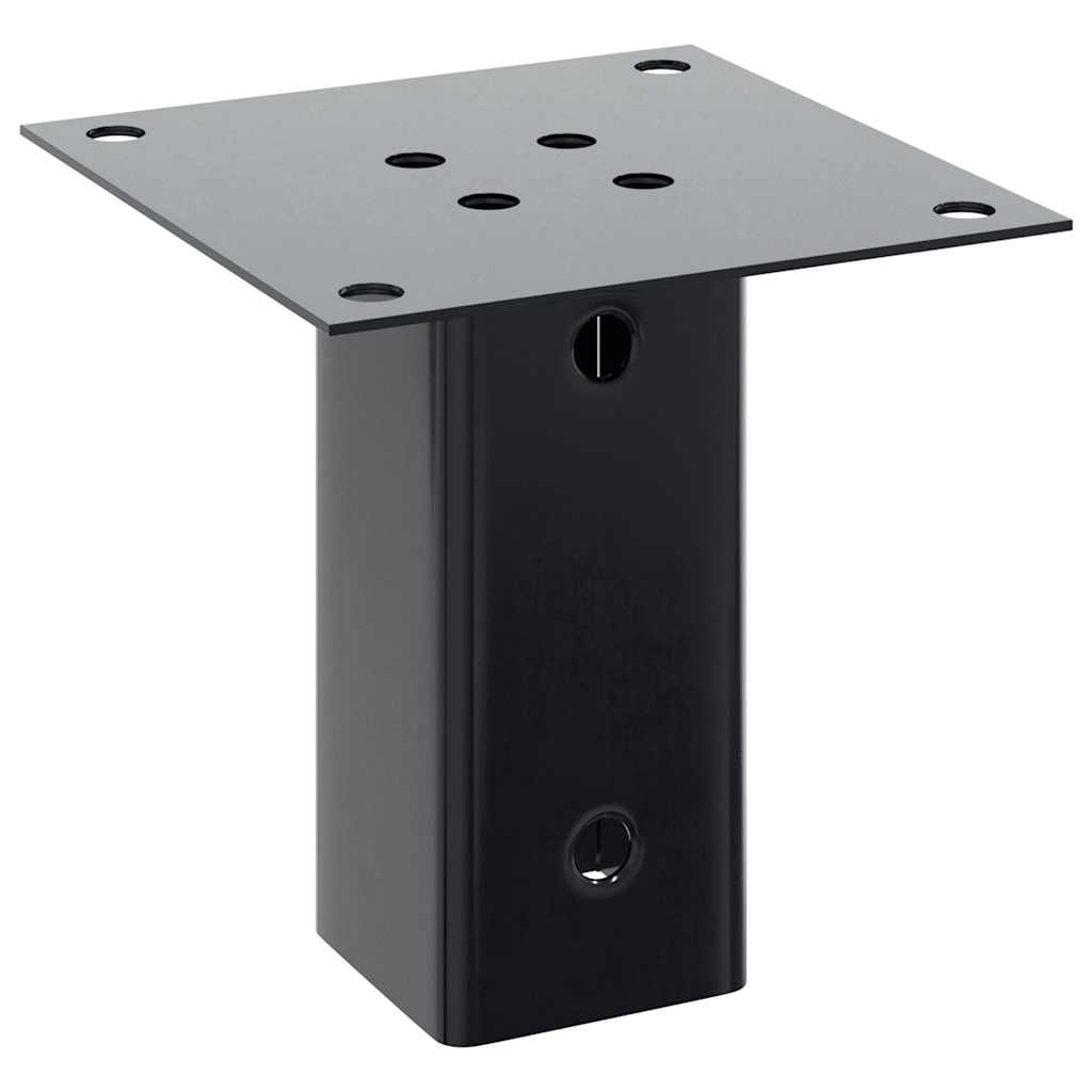 12 db antracit porszórt acél oszlopalapok négyzet alakú 61x61mm 12 db antracit porszórt acél oszlopalapok négyzet alakú 61x61mm
