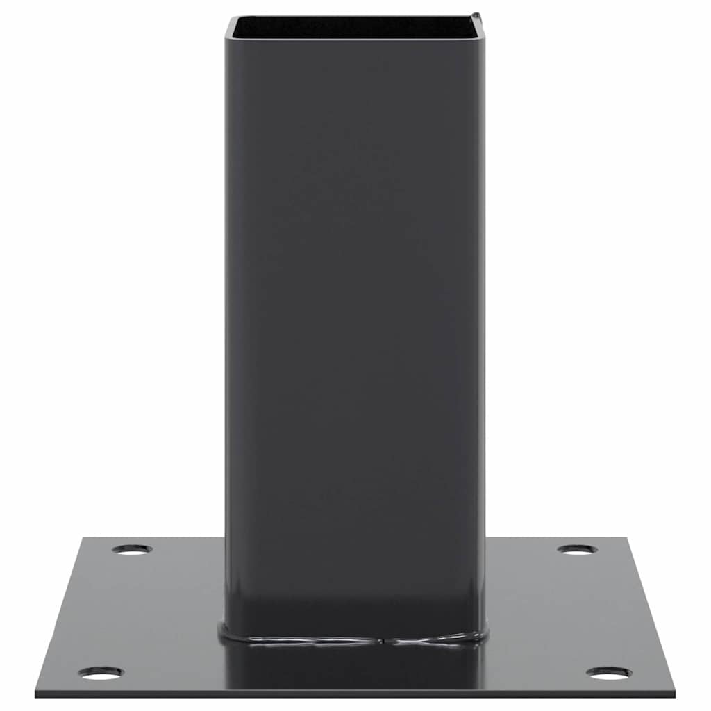 12 db antracit porszórt acél oszlopalapok négyzet alakú 61x61mm 12 db antracit porszórt acél oszlopalapok négyzet alakú 61x61mm