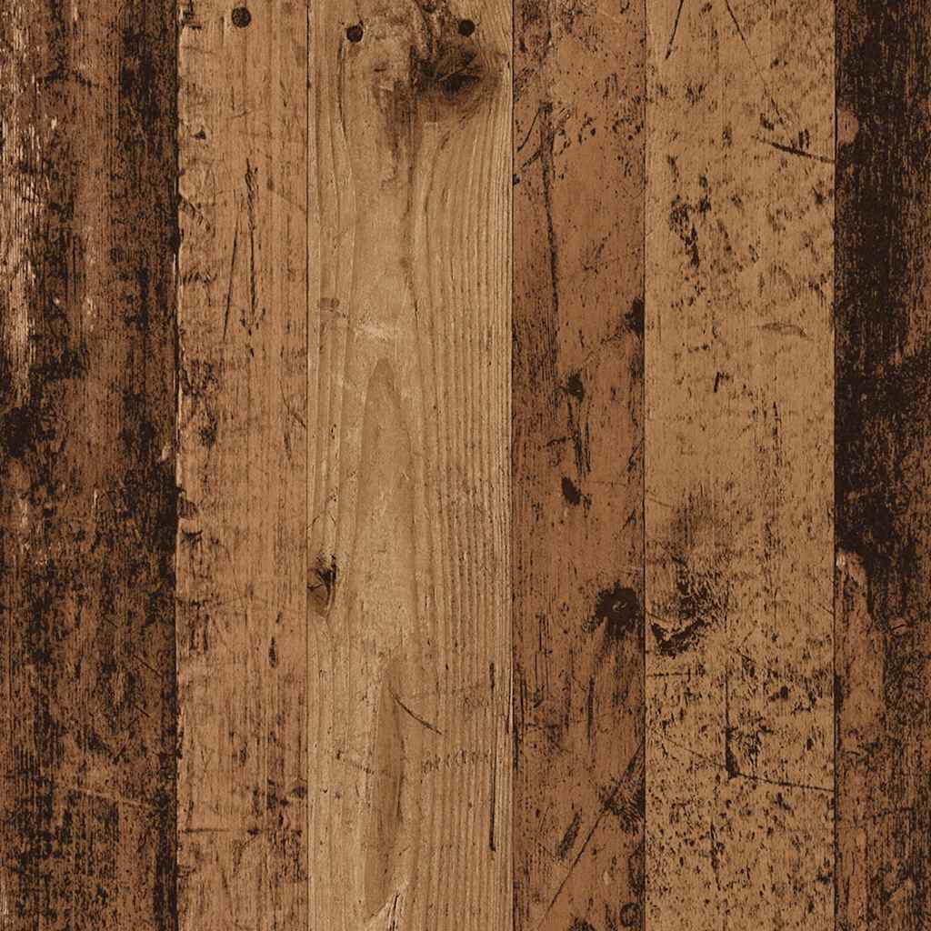 Antik fa szerelt fa cipősszekrény 54 x 34 x 183 cm