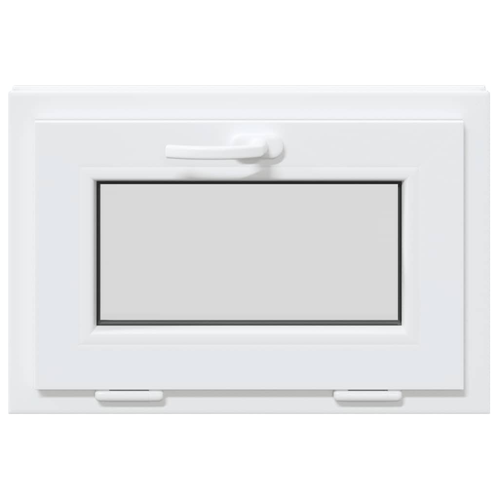 Fehér pinceablak risor 60x40 cm billenő 2 üvegezés