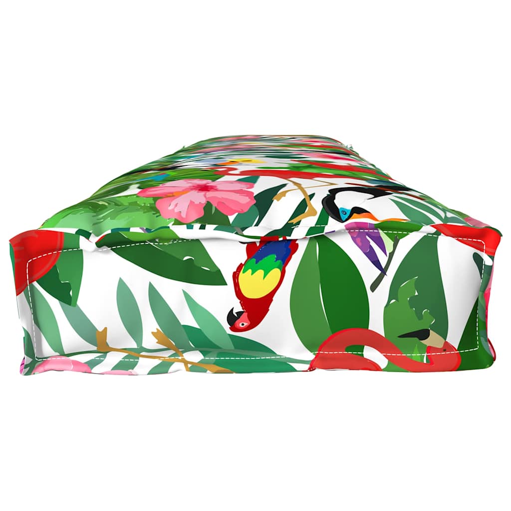 Raklap párna trópusi dzsungel 200 x 40 x 8 cm oxford szövet