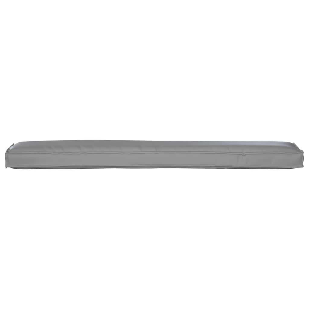 Raklap párna készlet 2 pcs szürke 200 x 40 x 8 cm oxford anyag