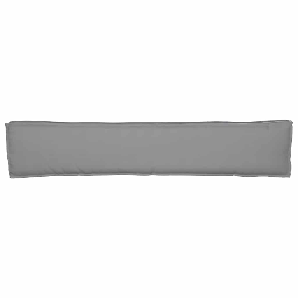 Raklap párna készlet 2 pcs szürke 200 x 40 x 8 cm oxford anyag