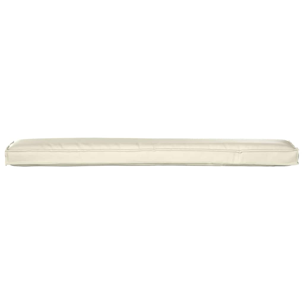 Raklap párna készlet 2 pcs krém 200 x 40 x 8 cm oxford anyag
