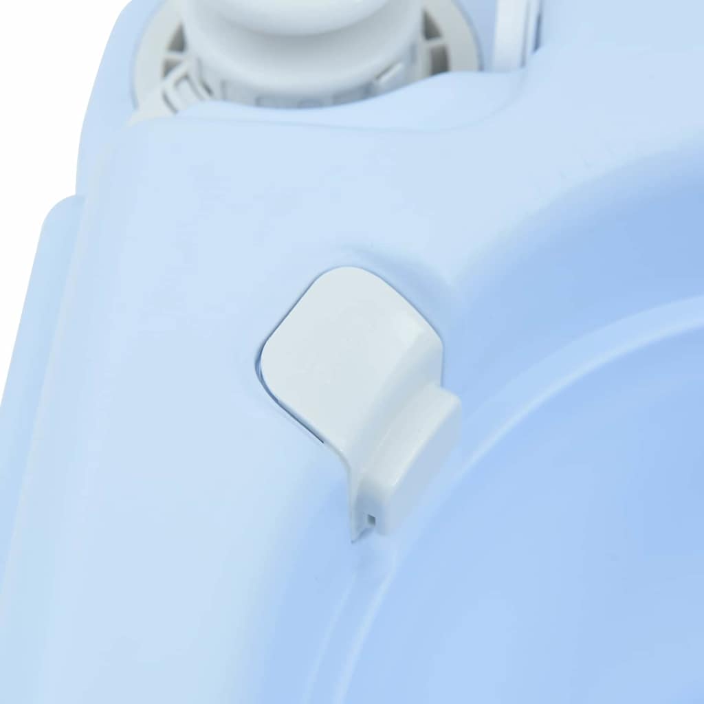 Kemping wc kék 41,5 x 36,5 x 42 cm magas sűrűségű polietilén