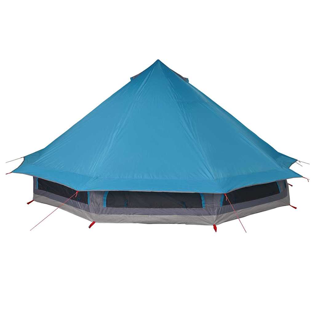 Tipi sátor tetővel tárolóval kék 508 x 470 x 300 cm taft