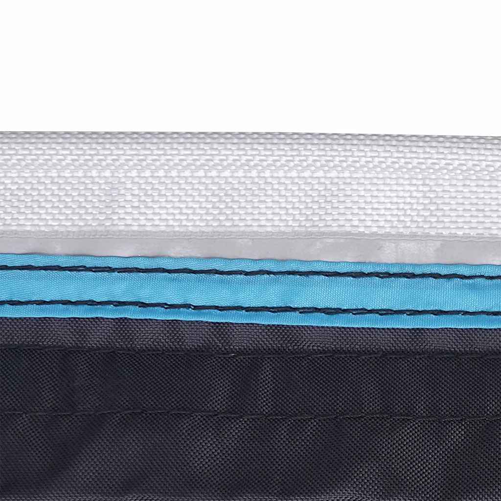 Tárolótáska tárolóval fekete és kék 140 x 43 cm oxford