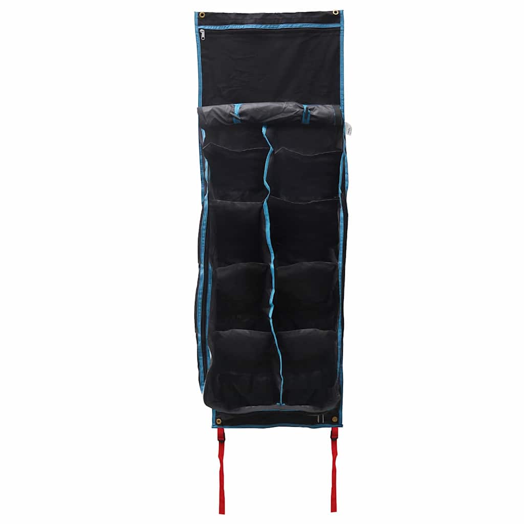 Tárolótáska tárolóval fekete és kék 140 x 43 cm oxford