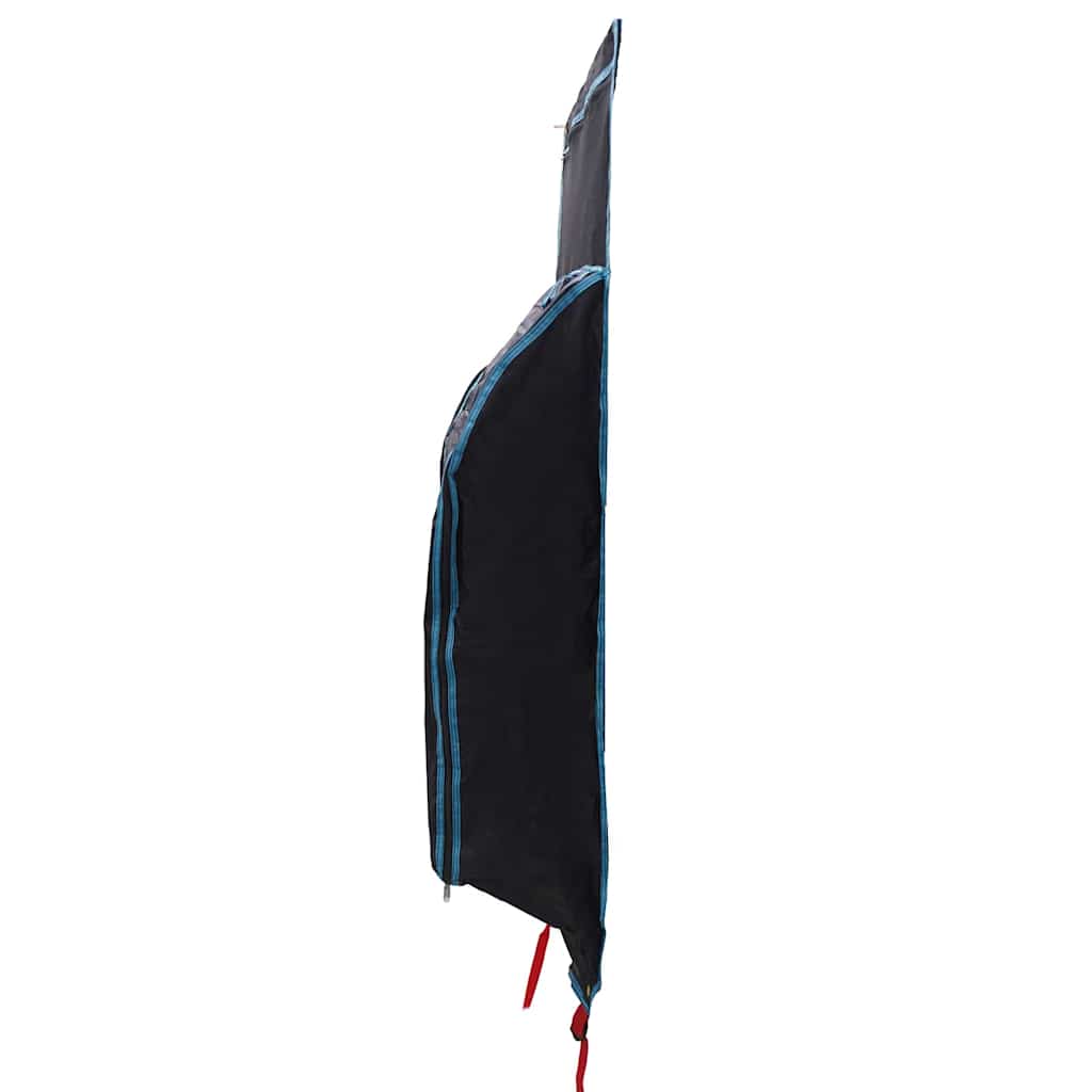 Tárolótáska tárolóval fekete és kék 140 x 43 cm oxford
