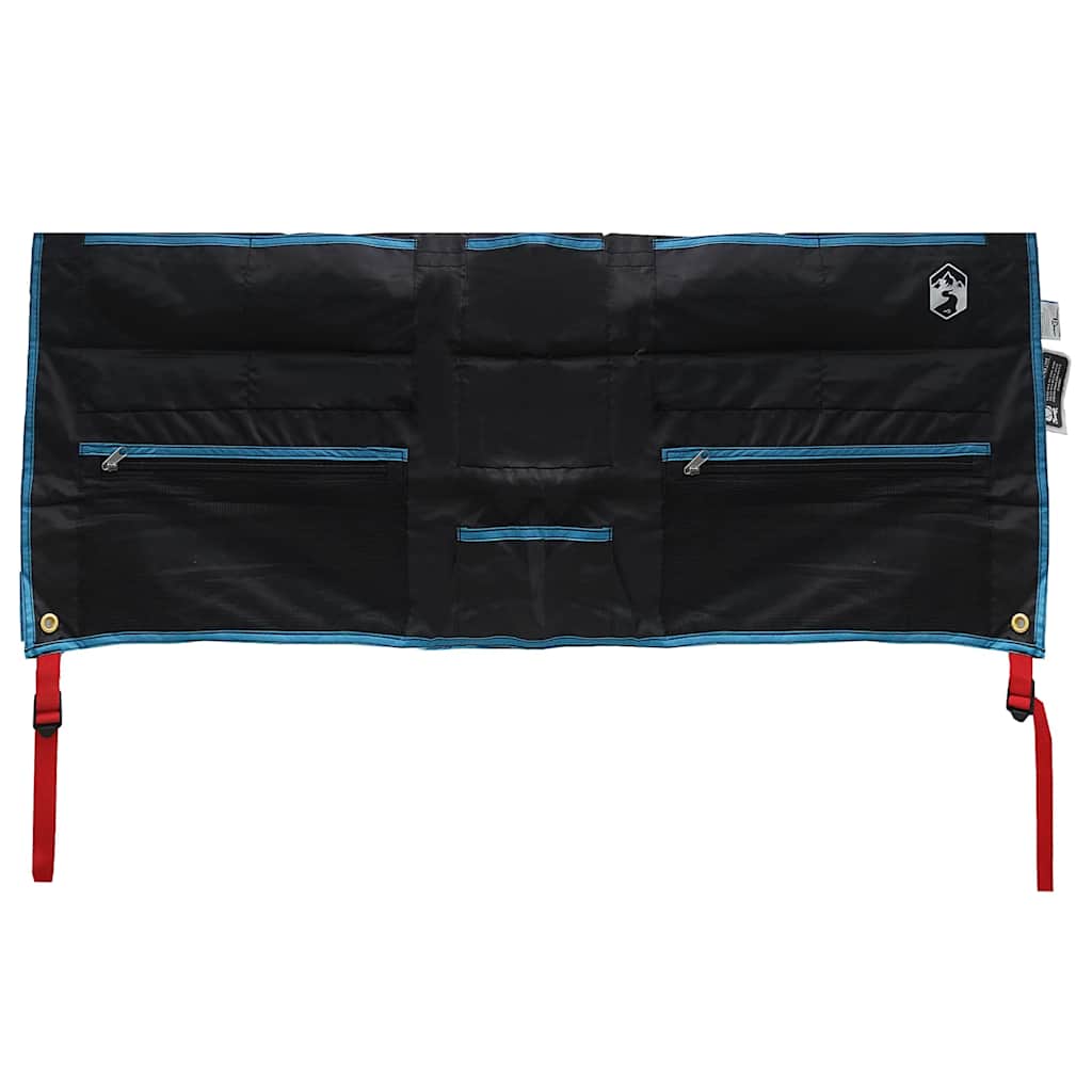 Tárolótáska tárolóval fekete és kék 98 x 47 cm oxford
