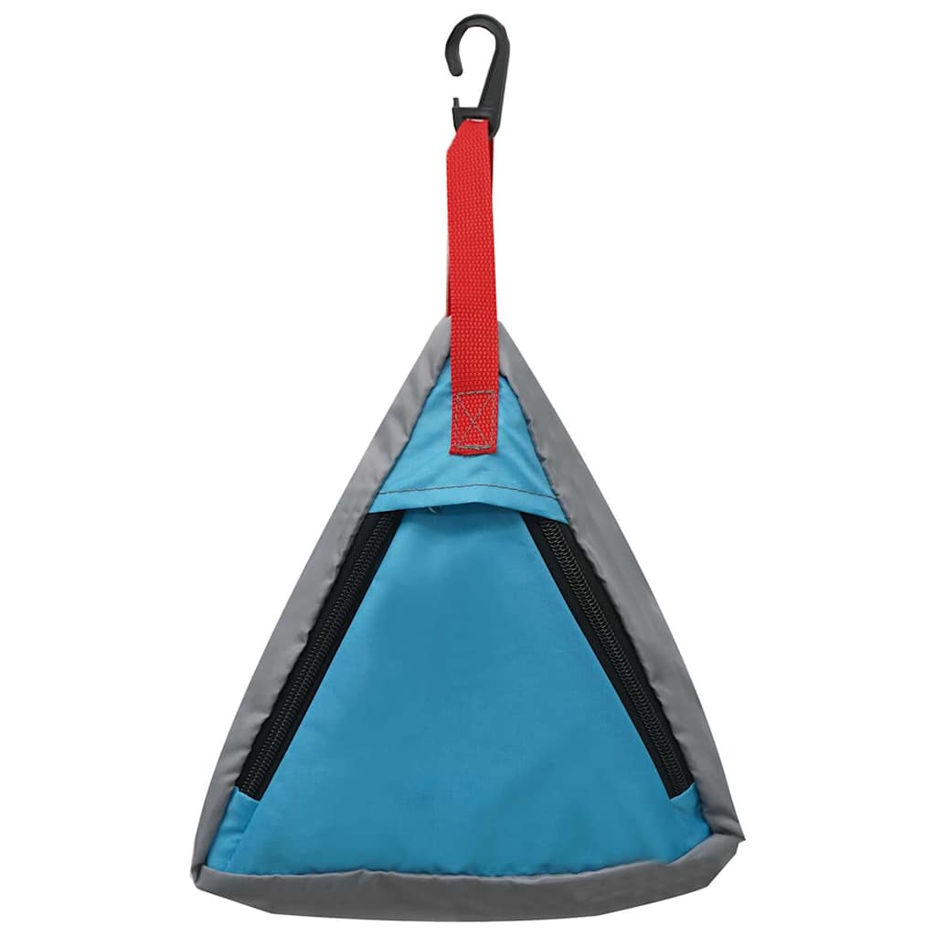 Tárolótáska 4 pcs szürke és kék 24 x 16 x 24 cm oxford