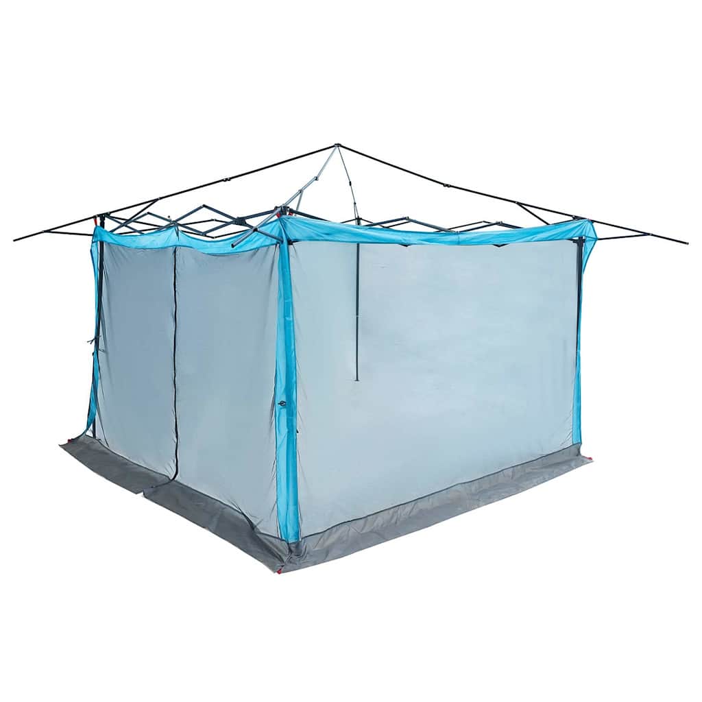 Belső sátor tetővel tárolóval kék 520 x 520 x 190 cm taft