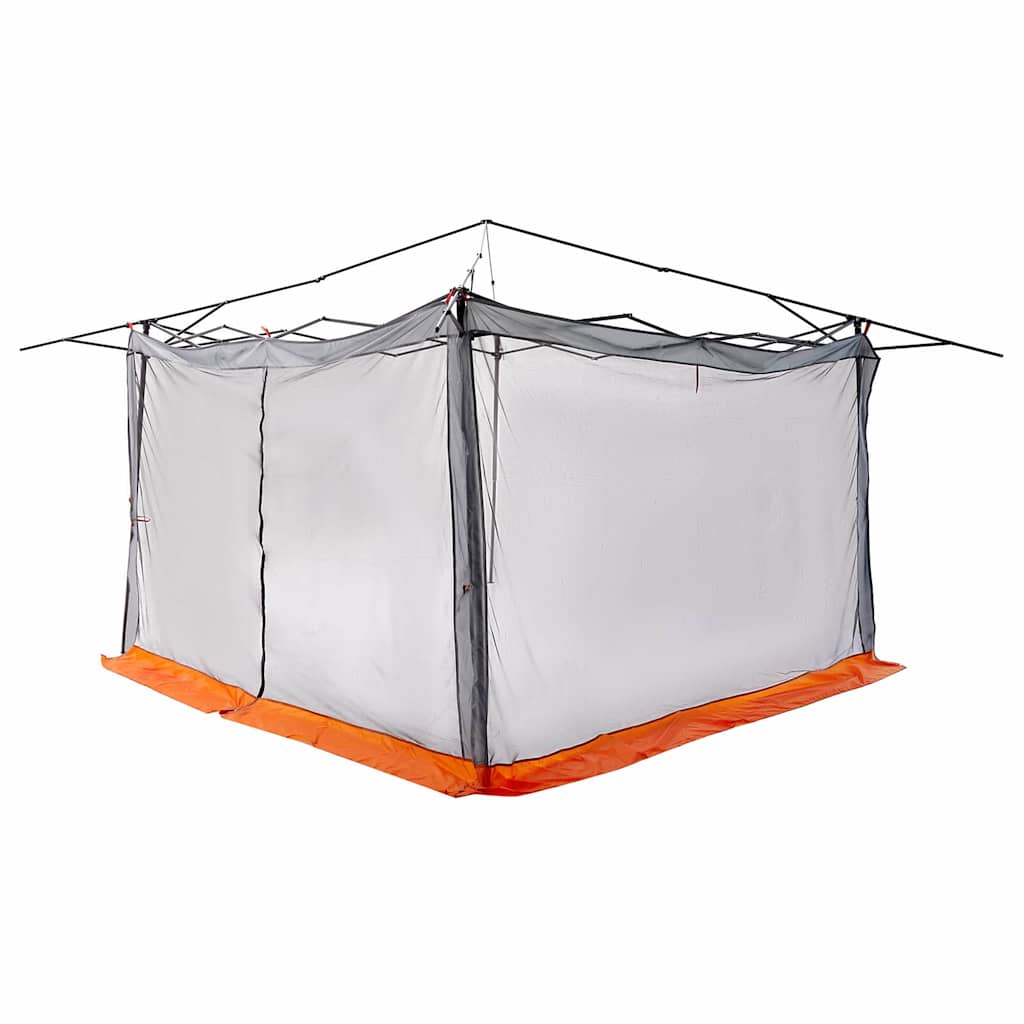 Belső sátor tetővel szürke és narancs 520 x 520 x 190 cm taft