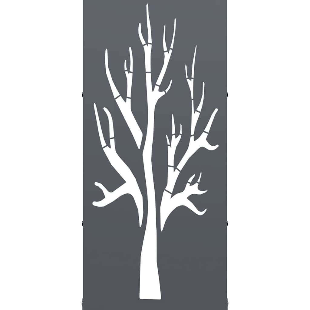 Antracitszürke hidegen hengerelt acél tűzifatároló 40x30x80 cm