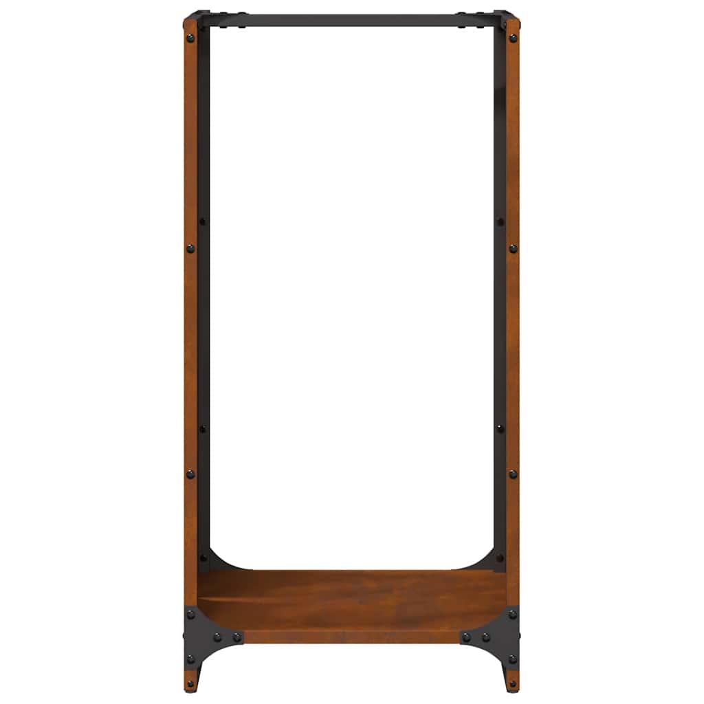 Tűzifa állvány 40x30x80 cm időjárásálló acélból