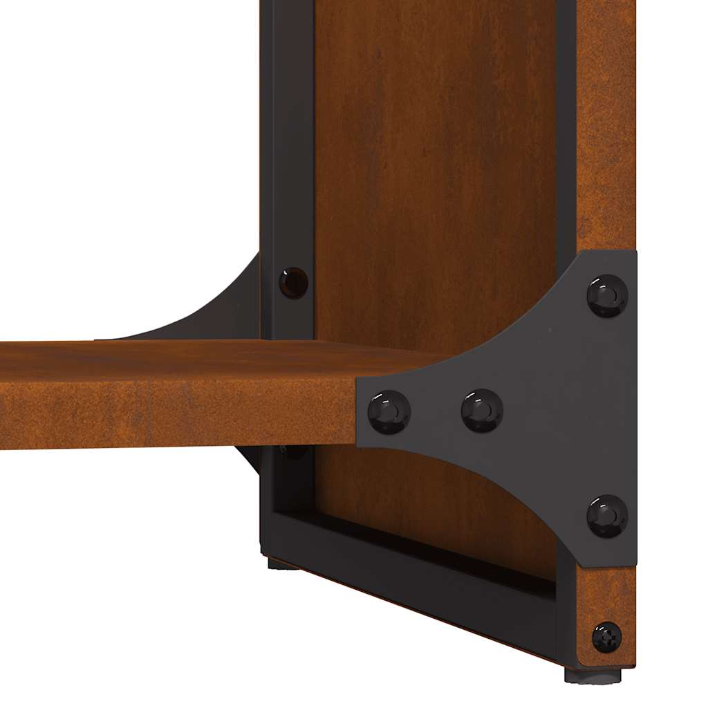 Tűzifa állvány 40x30x80 cm időjárásálló acélból