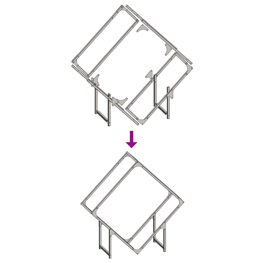 Fehér hidegen hengerelt acél tűzifatároló 80x25x80 cm