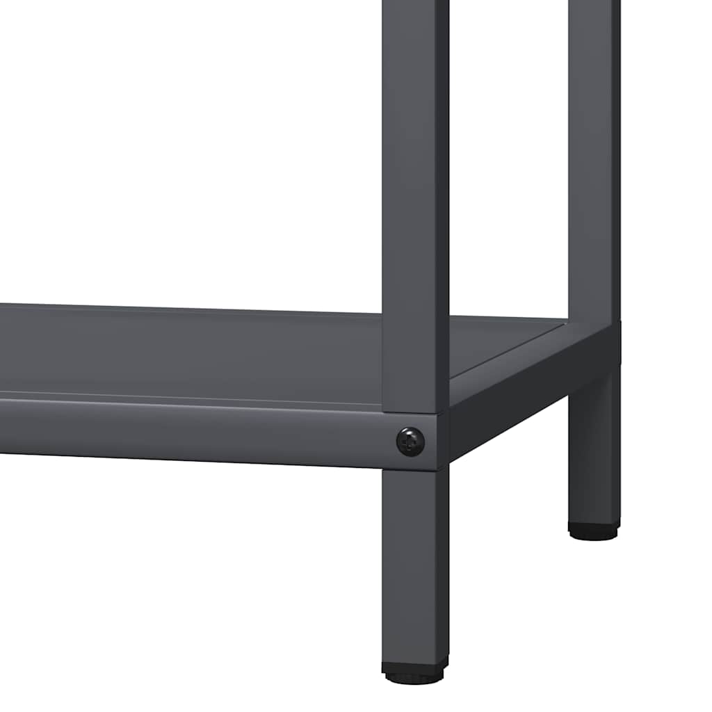 Antracitszürke hidegen hengerelt acél tűzifatároló 40x25x60 cm