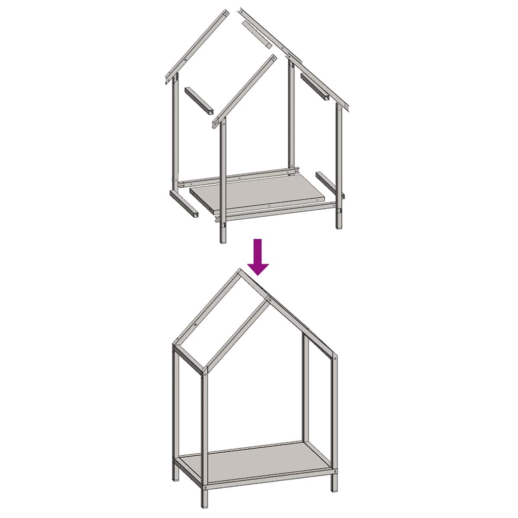Olívazöld hidegen hengerelt acél tűzifatároló 40x25x60 cm