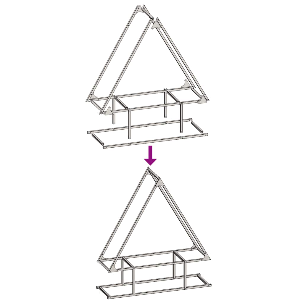 Antracitszürke hidegen hengerelt acél tűzifatároló 80x25x90 cm