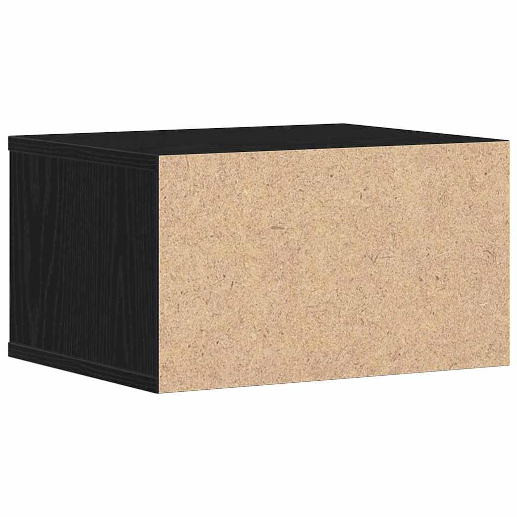 Nyomtatóállvány fekete tölgy 40 x 32 x 22,5 cm faanyag