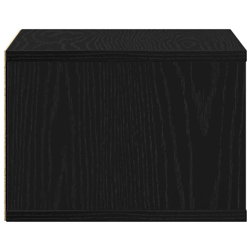 Nyomtatóállvány fekete tölgy 40 x 32 x 22,5 cm faanyag