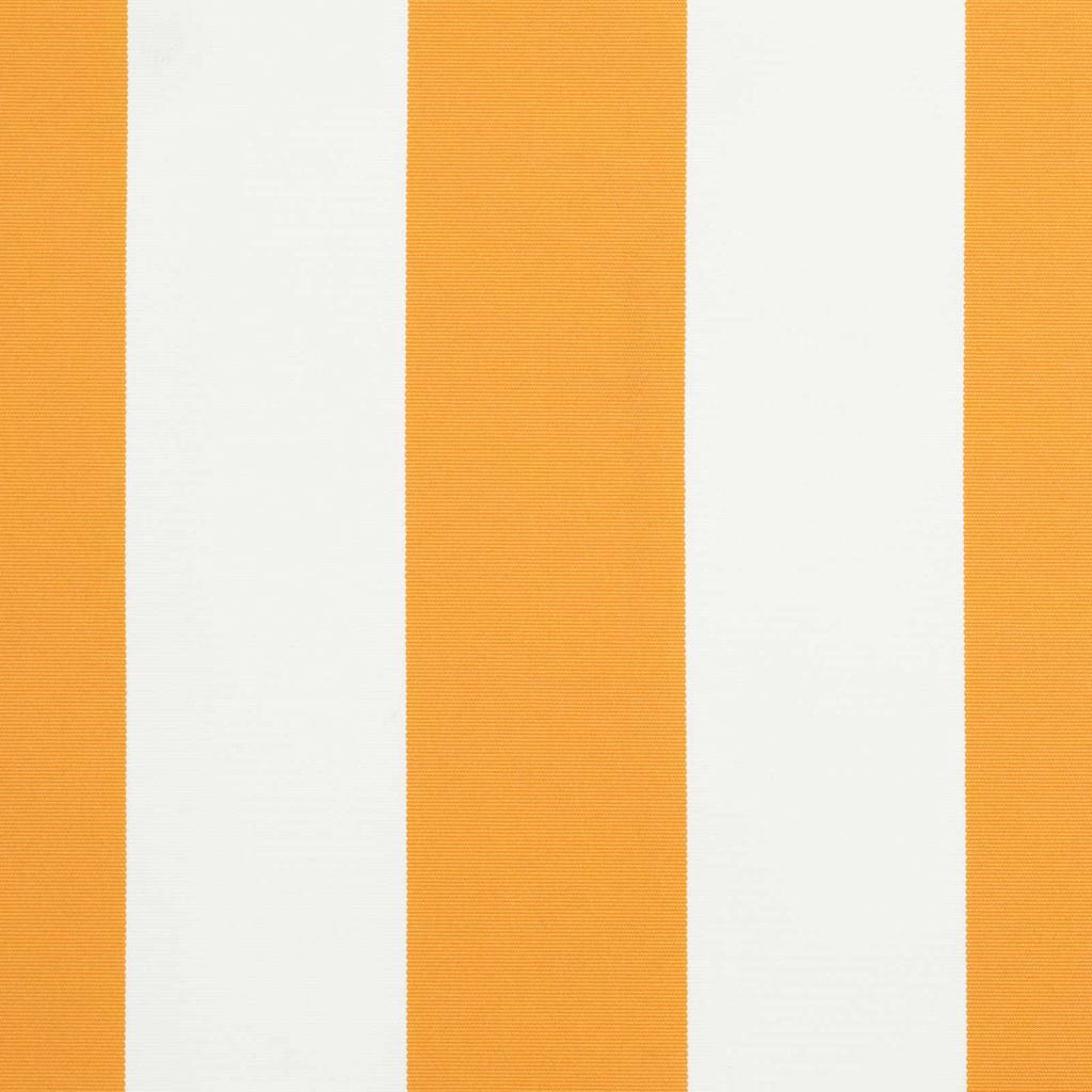 Behúzható napellenző sárga 250 x 200 cm szövet