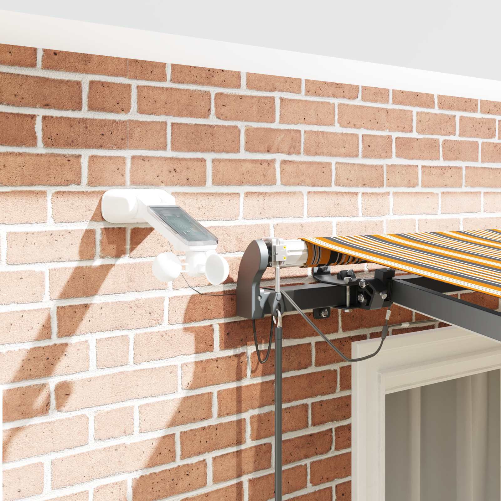 Napernyő anyag tartalmaz sokszínű 300 x 250 cm poliészter