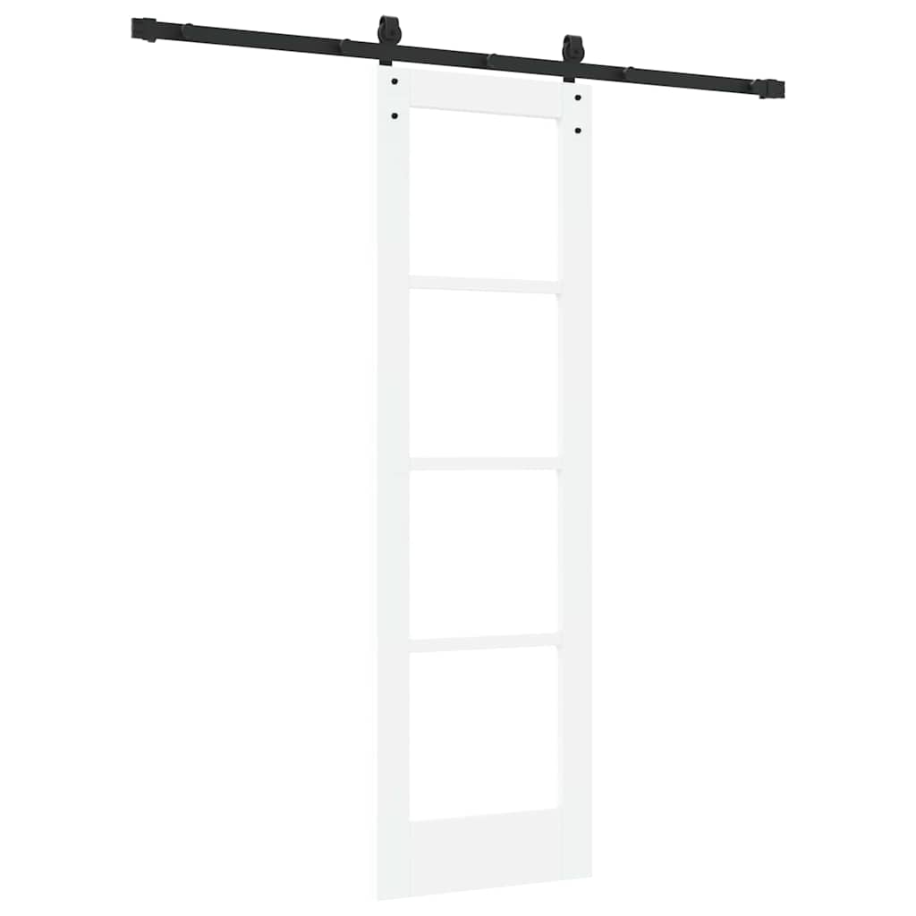 Csúszó ajtó orkdal fehér és fekete 61 x 198,5 cm