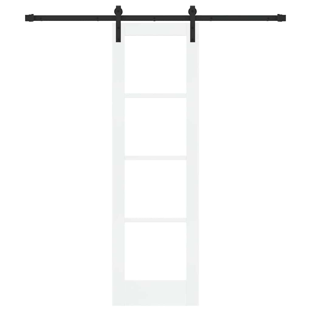 Csúszó ajtó orkdal fehér és fekete 61 x 198,5 cm