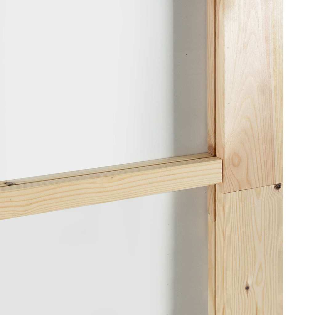 Csúszó ajtó orkdal természetes és fekete 61 x 198,5 cm