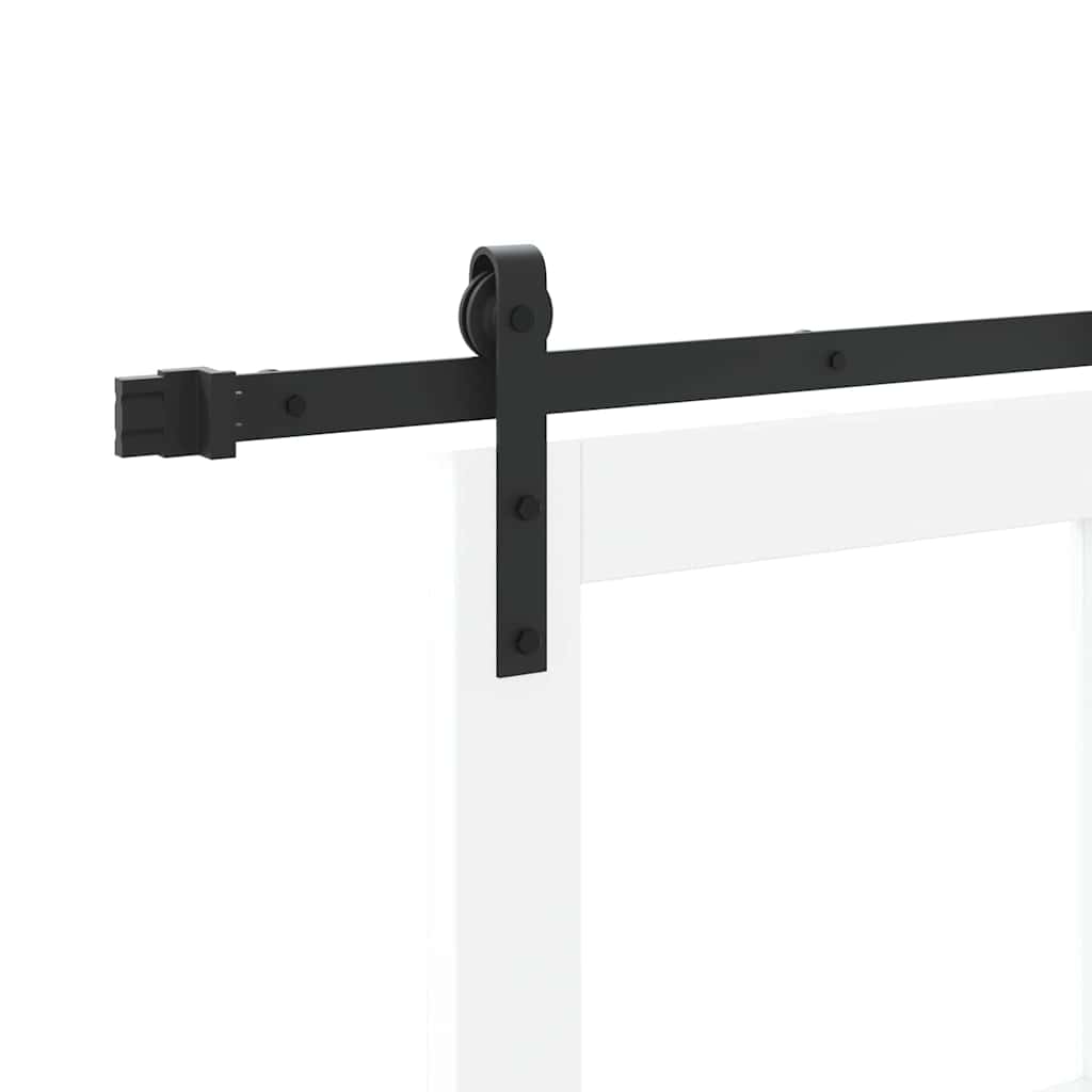 Csúszó ajtó orkdal fehér és fekete 61 x 198,5 cm