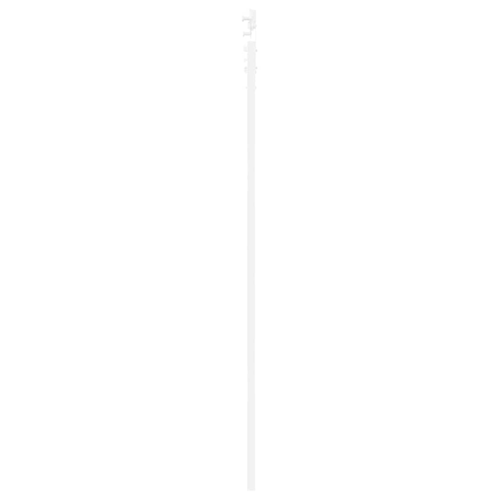 Csúszó ajtó orkdal fehér 83 x 211 cm tömör fenyőfa és üveg