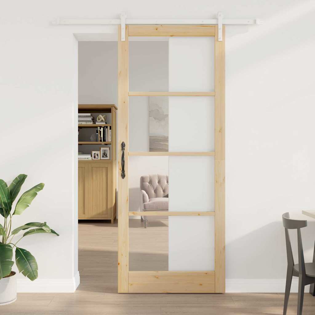 Csúszó ajtó orkdal természetes 93 x 232 cm