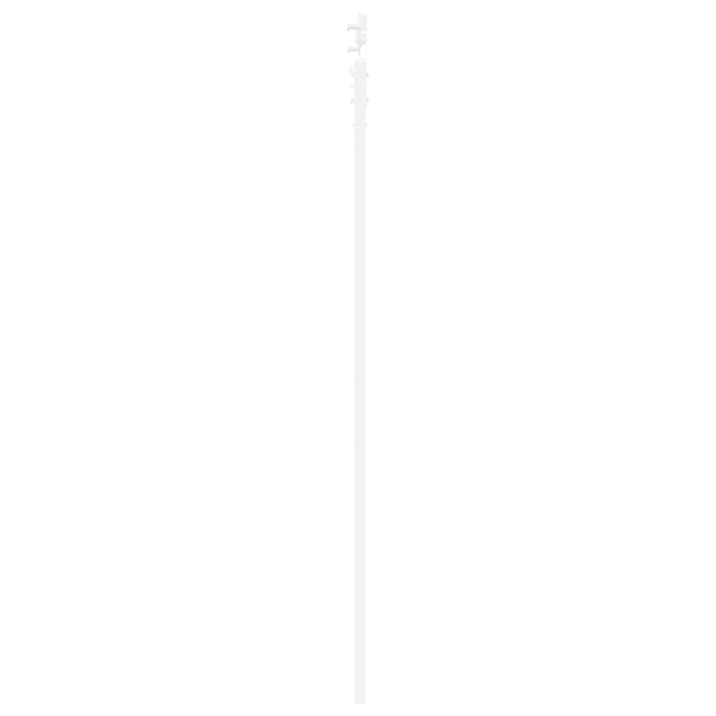 Csúszó ajtó orkdal fehér 83 x 211 cm tömör fenyőfa és üveg