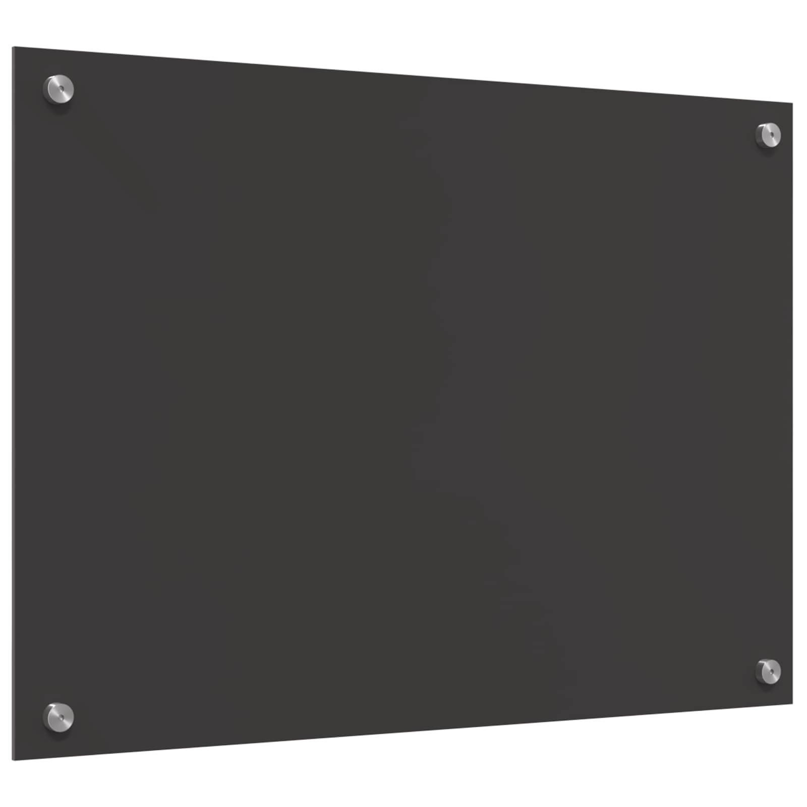 Konyhai hátfal sötétszürke 70 x 50 cm edzett üveg